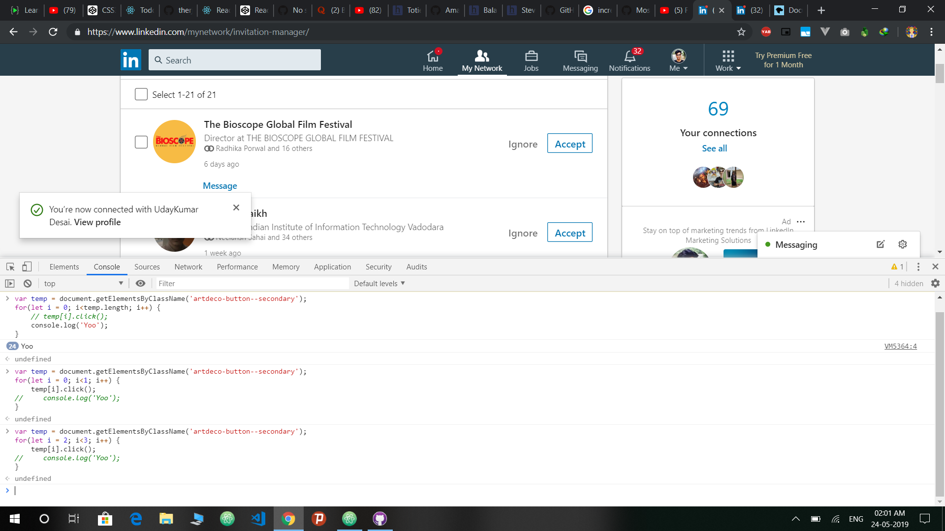 LinkedIn Connections